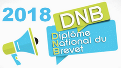 Résultats DNB session 2018