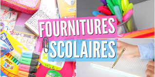 Listes des fournitures scolaires